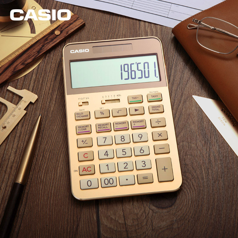 Casio Calculator S200 Products Gold High End Gift Business Box Casio Calculator S200 Products Gold High End Gift Business Box White Collar To