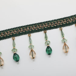 Curtain Lace Accessories Tassel Hanging Crystal Beads Lace Decoration Lace Crystal Beads Curtain Window Curtain