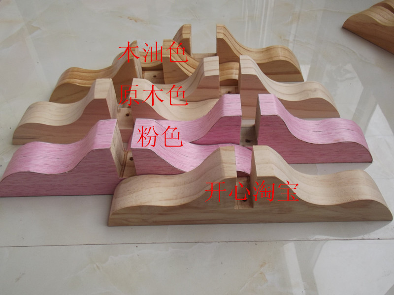 Rắn gỗ rơm màn hình thẳng cơ sở ròng rọc cố định phân vùng sơn chân hiên tùy chỉnh kích thước lưỡi lê - Màn hình / Cửa sổ vach ngan dep
