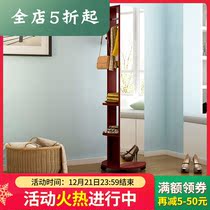 Full-length mirror Full-body floor-to-ceiling mirror Household European-style removable space-saving bedroom storage coat rack vertical mirror