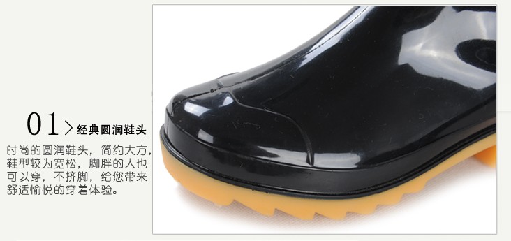 Chaussures - bottes caoutchouc homme WARRIOR - semelle tendon - Ref 962892 Image 8