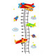 Children's Height Wall Stickers 3D Stereo Baby Height Measurement Ruler Stickers Painting Boy's Room Layout Wall Decorations