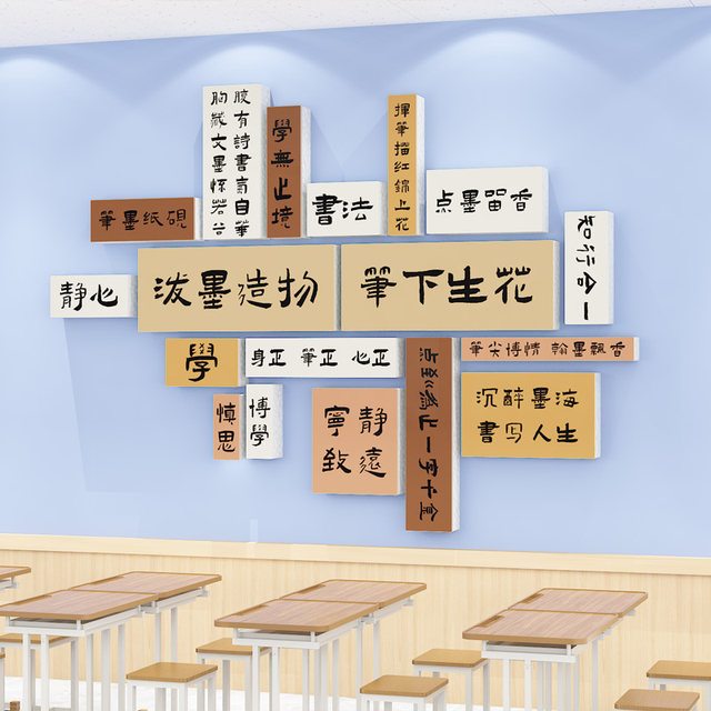 Classroom Atmosphere Decoration Tool, Classroom Wall Decoration, Inspirational Slogans for Junior High and High School Exams, Blackboard Newspaper, Cultural Wall Stickers