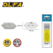 Japan imported OLFA Ailihua MCB-1 blade MC-45 2B matching blade carbon steel