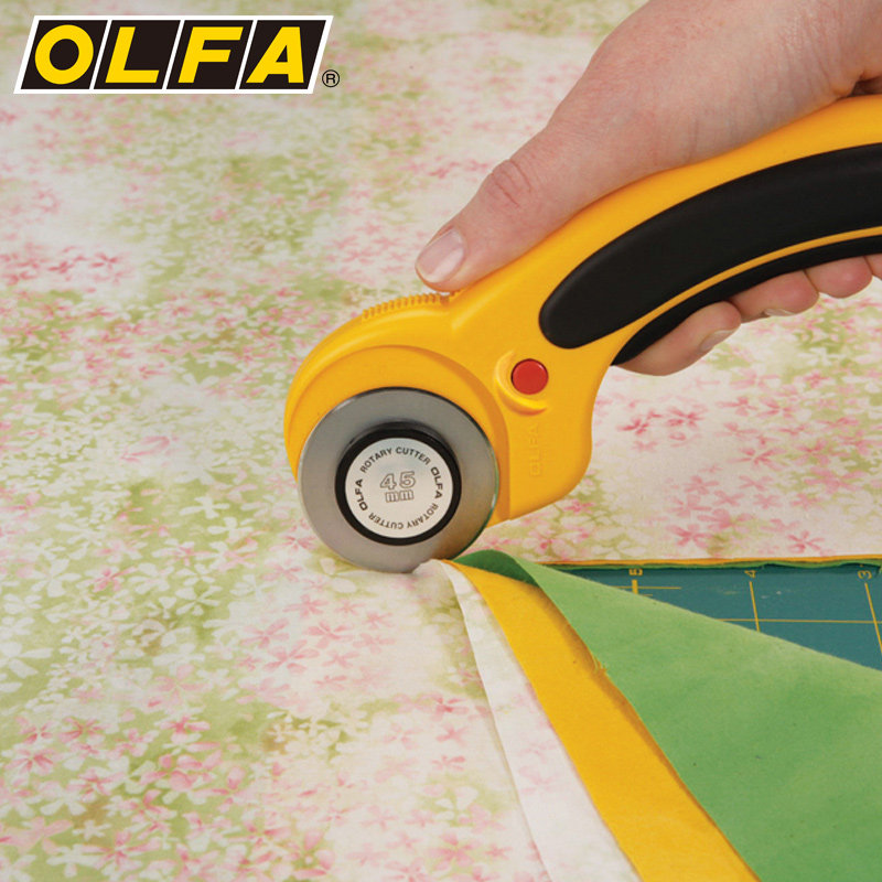 Japan brawl OLFA RTY-2 DX full type rotary cutting knife sewing hob knife cloth knife 
