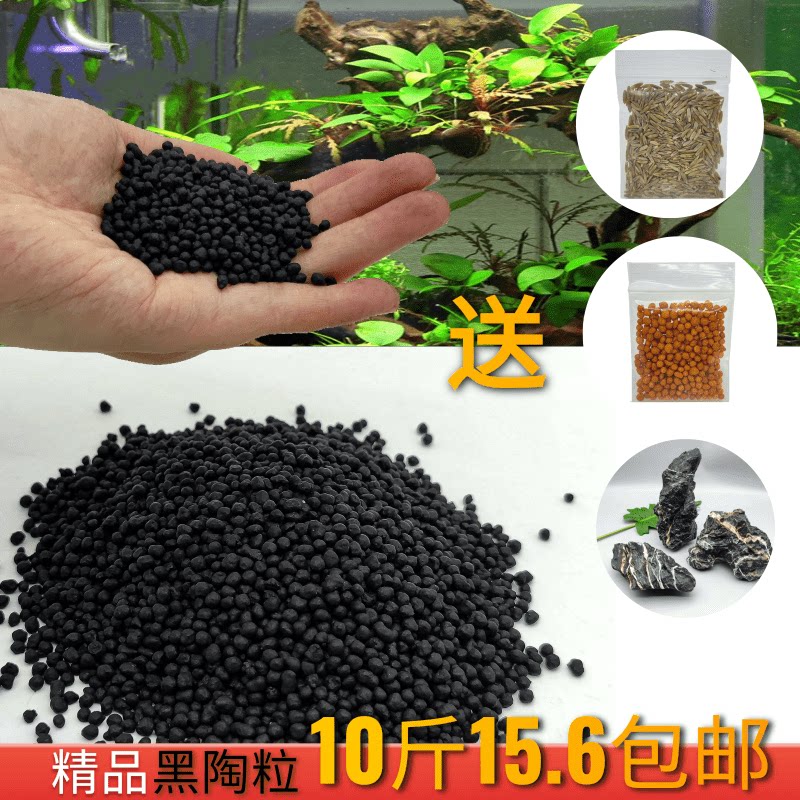 Ceramite Sandy Water Grass Clay Fish Tank Decoration Grass-cylinder building View Ornamental Water Grass Package Base Fertilizer Seeds Not Muddy Bottom Sand