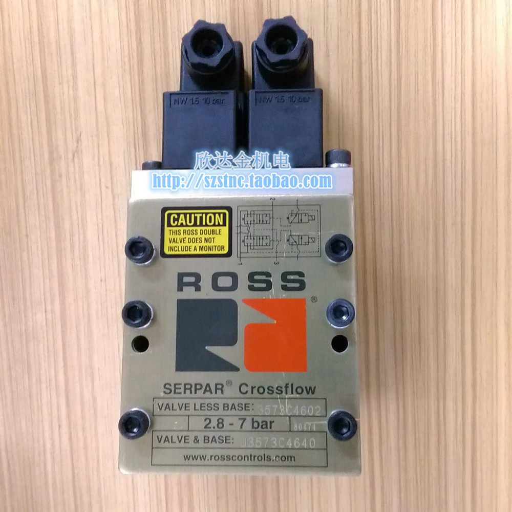 3573C4602 USA ROSS punch double solenoid valve 2 8-7bar safety valve J3573C4640