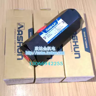 CPTS-03 Hydraulic mold core pumping self-locking cylinder check valve original oil shun ASHUN tail plate pressure holding valve