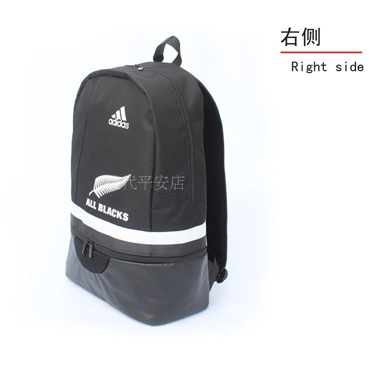 New Zealand tất cả màu đen TẤT CẢ thiết bị đào tạo vai không thấm nước ba lô túi bóng rổ BLACKS bóng đá thể thao cặp học sinh trung học