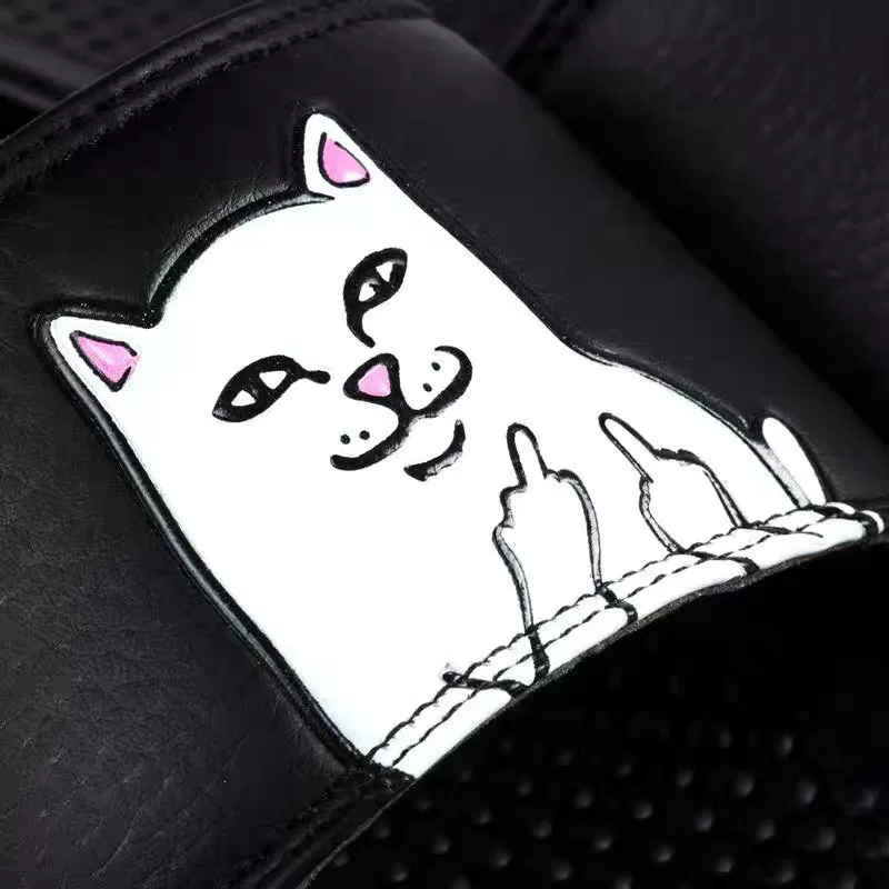Суперба RIPNDIP Лорд Нермал Мидтайм Фингер Кэт Кэт тапочки тапочки пляж баня