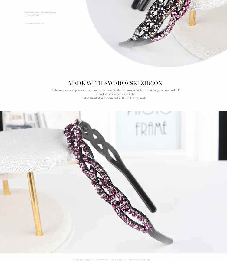 Accessoire cheveux en Diamant Crystal - Ref 1201443 Image 39