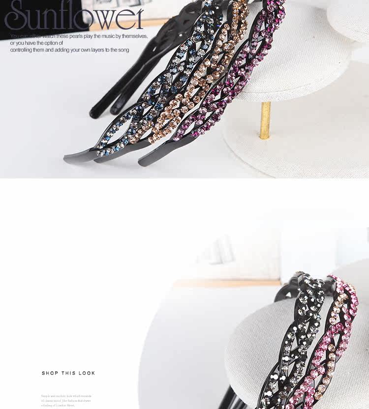 Accessoire cheveux en Diamant Crystal - Ref 1201443 Image 38