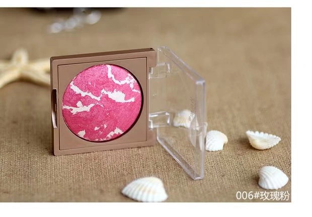 Thơ Penny Blush Rouge Sửa chữa cánh hoa phấn má hồng tinh tế Tự nhiên bền lâu dễ dàng để màu đỏ cam không thấm nước phấn má the face shop