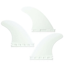 Surfboard FUTURE tail rudder left middle right 437 fish fin high quality white PVC standard generic water splitting sheet