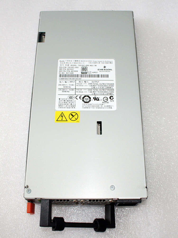 69Y5806 IBM flex 2748W power supply 69Y5802 70001581-J002 knife box power supply 1 O1CN01hFWQPh2Gn4mM71qKT !!75039059