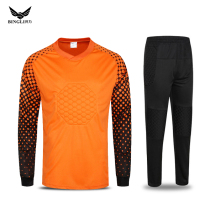 And force long-sleeved goalkeeper clothing Dragon Gate shirt Adult children goalkeeper clothing Football uniform team uniform