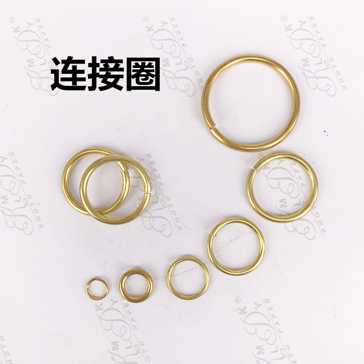 PURE COPPER ENVIRONMENTALLY FRIENDLY NEW EXPLOSION NEW DIY HANDMADE ACCESSORIES RING SINGLE RING OPENING RING OPENING RING WIRE CUT SAW MOUTH RING