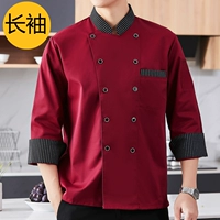 Красный лонгслив