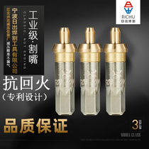 Sunrise anti-temper cutting tip G01-30 100 cutting tip oxygen acetylene cutting gun gas propane plum blossom accessories oxygen cutting