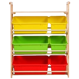 法米尼 Игрушка, система хранения, многослойная книга с картинками для детского сада, книжная полка, коробочка для хранения