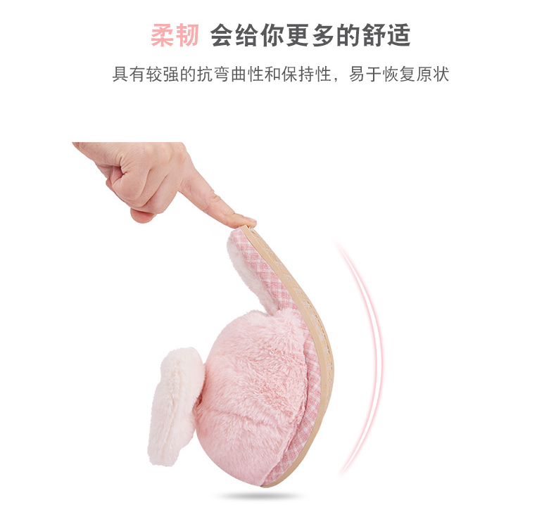 Đôi dép bông nữ mùa đông trong nhà không thấm nước trượt dày túi dưới với nhà dễ thương ấm áp nhà sang trọng giày nam dép đi