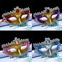 Venice mask masquerade glowing props men and women adult party Halloween decorative props