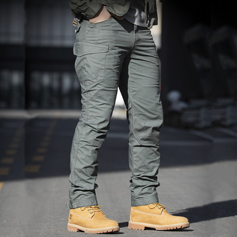 Autumn Winter Ruling Officer Tactical Pants Male Special Soldiers Multiple Bags Work Pants Wear-wear Army fans for training pants bunches pants for men's pants-Taobao