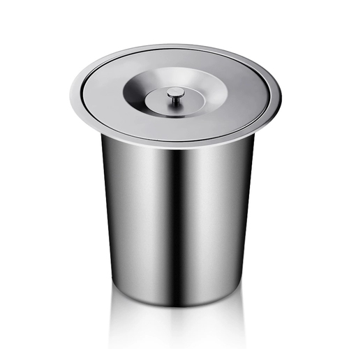 Встроенное мусорное ведро из нержавеющей стали, нержавеющая сталь AISI 304