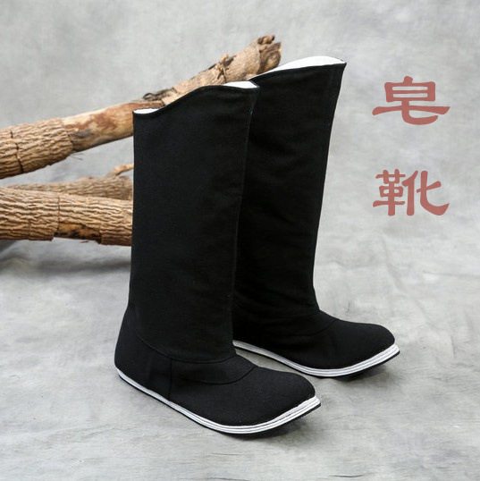 New men's Han uniforms ancient dress boots Teething Soap Boots Movie and TV Shoes Thousand Bottom Chinese Wind-Man Soldiers Boots shoes Shoe shoes