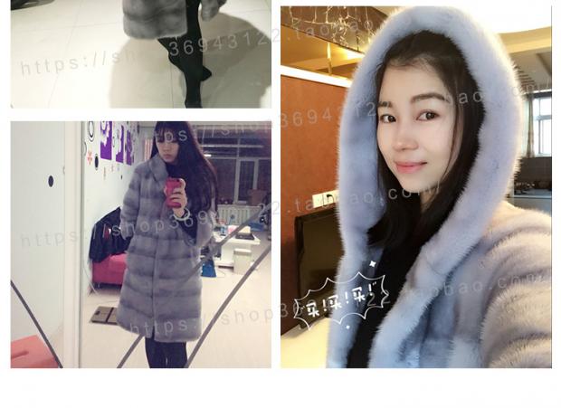 Áo khoác giả lông nhung nước nữ 2018 mới mùa đông dài phần thon gọn áo khoác da lộn áo da lót lông cừu