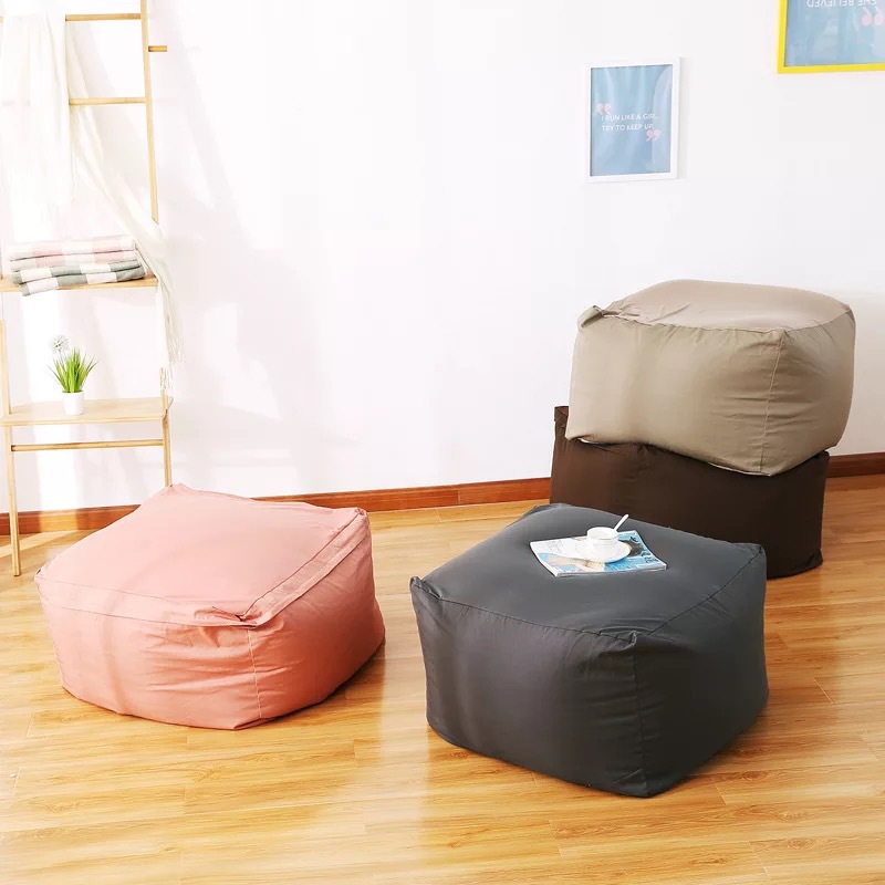 Day Style Sloth Sofa Bean Bag Swap sofa cover Elastic Fabric Square Bedroom Balcony Tatami Direct-Taobao