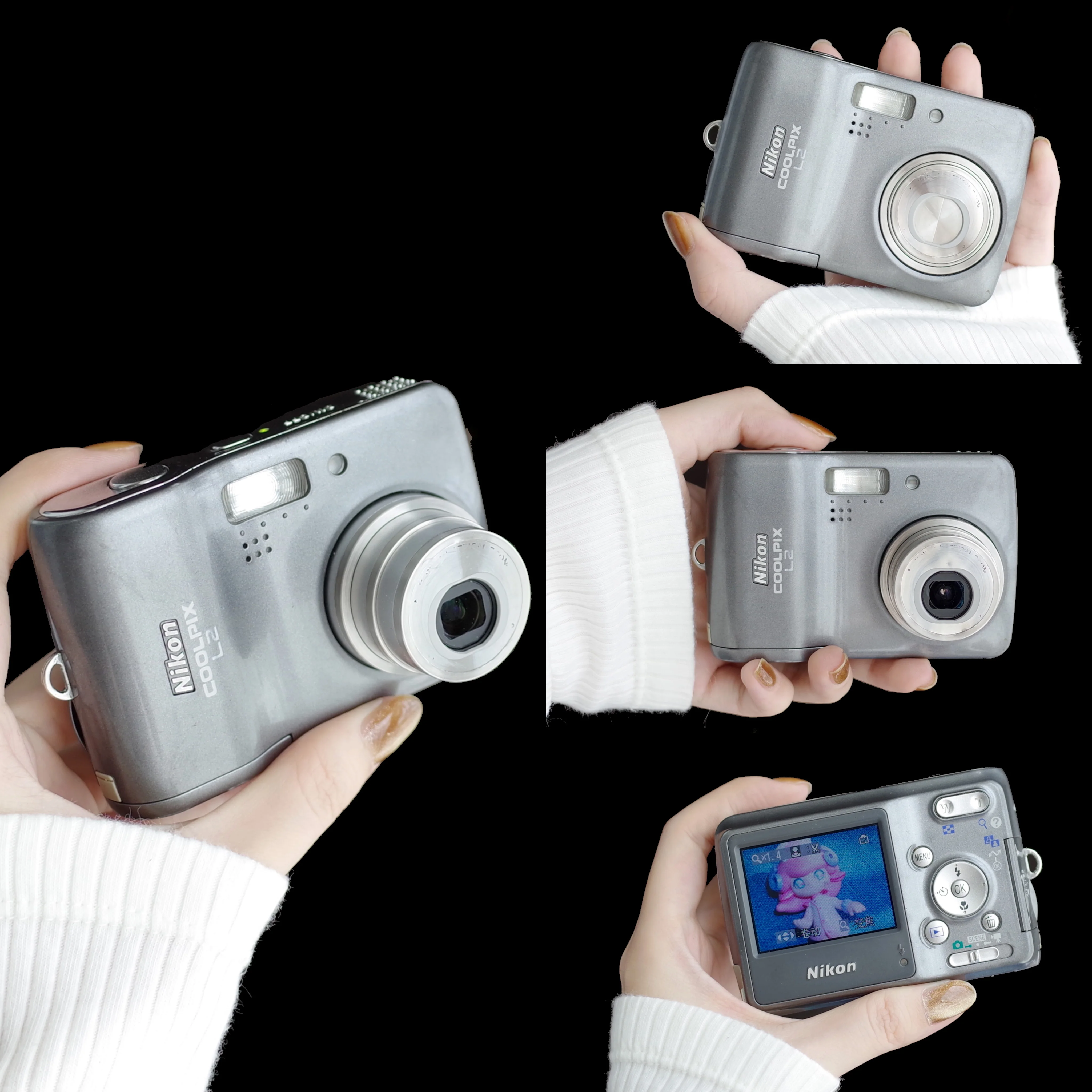 Nikon/Nikon COOLPIX CCD камера Baker ретро цифровая камера портативная пленка бесплатная доставка