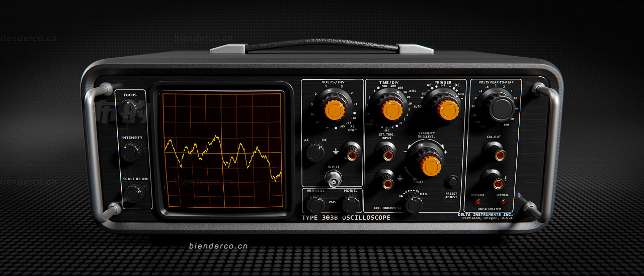 Blender示波器通用模型