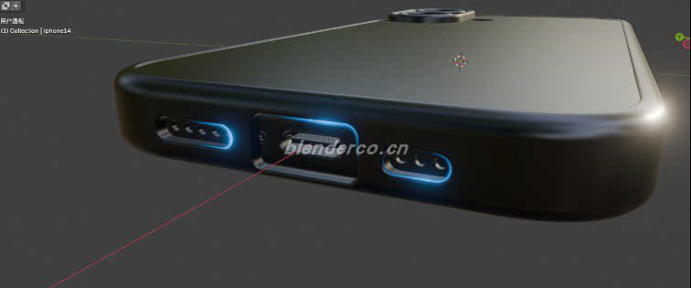 自用的孔位描边动态光效