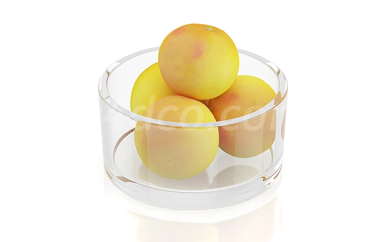 一酷-c4d水果橙子食物模型54