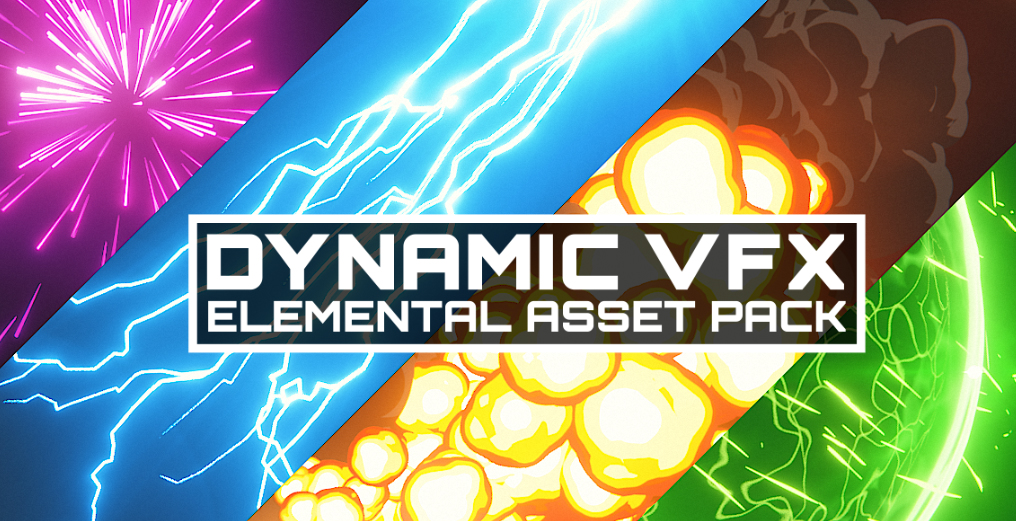 Blender特效黑科技包！ Dynamic Vfx – 特效元素资产包合集 blender 3.6-cg男孩