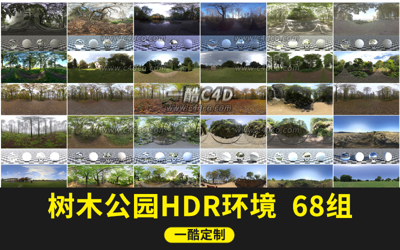树木森林公园HDR合集 68组