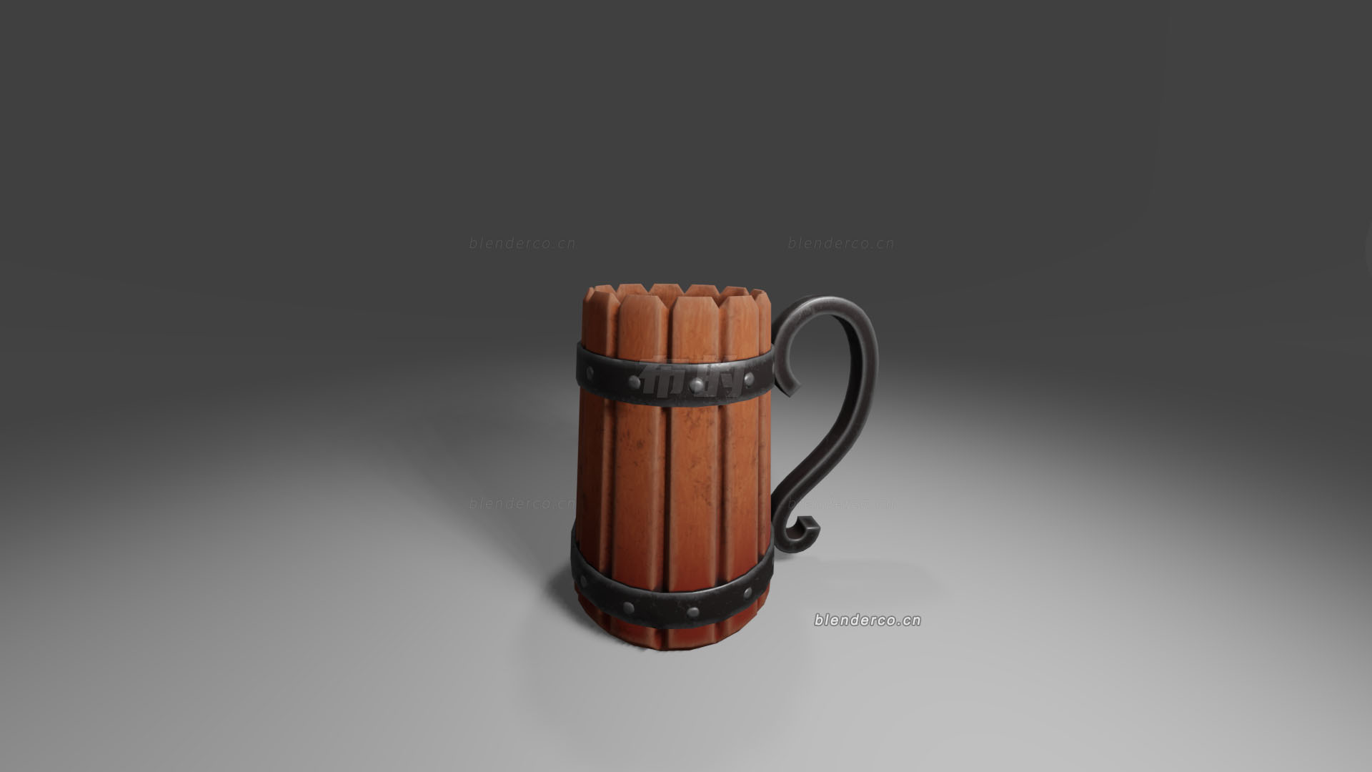 Blender酒杯模型