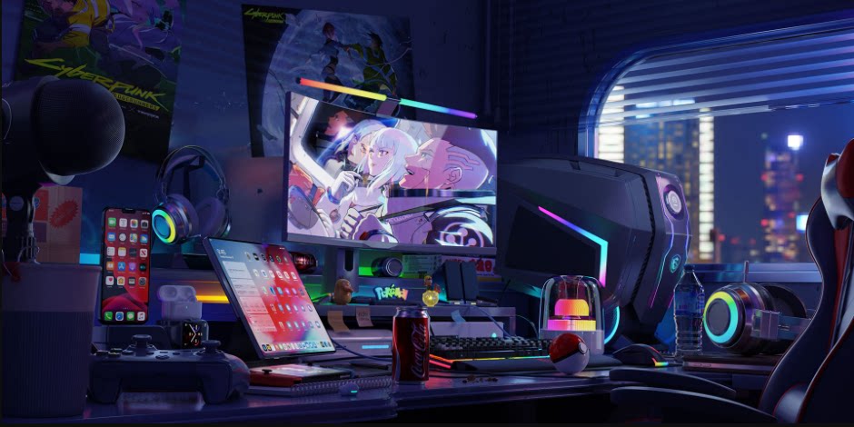 赛博朋克：边缘行者主题电竞房