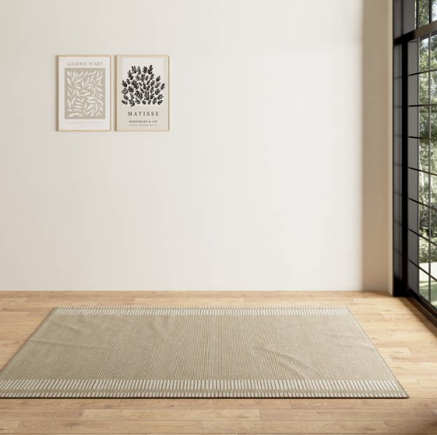 窗边奶油风渲染场景