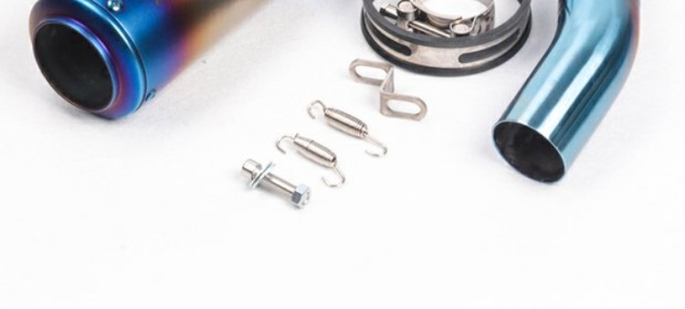 Xe máy sửa đổi Benelli Huanglong 300 600 BJ600 BN300 phần giữa súc sắc SC chiên ống xả đường phố - Ống xả xe máy bô xe máy honda