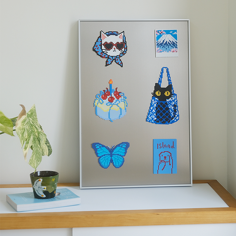 Stainless Steel Magnetic Picture Frame Bauhaus Modern Magnetic DIY Hanging Picture Display Frame Photo Wall Stainless Steel Magnetic Picture Frame Bauhaus Modern Magnetic DIY Hanging Picture Display Frame Photo Wall