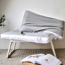 Baby bamboo charcoal environmental protection and health childrens pillow Kindergarten nap pillow Students over 3-6 years old Xia Liang pillow