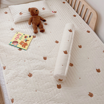 Customized ins Korean baby Class a cotton quilted sheets newborn children mattress upholstered mattress spring and autumn
