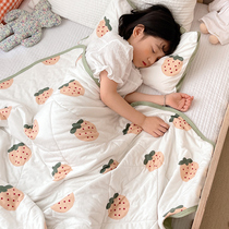 Machine washable baby air conditioning by kindergarten nap children cotton quilt newborn baby cotton summer cool quilt