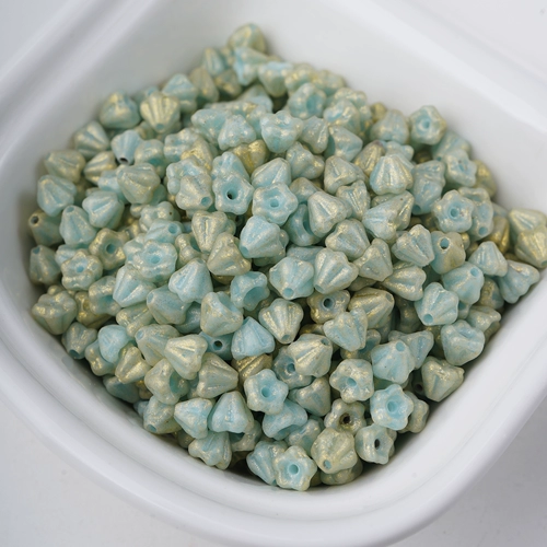 Импортные синие матовые бусины, аксессуары, x4, 4мм