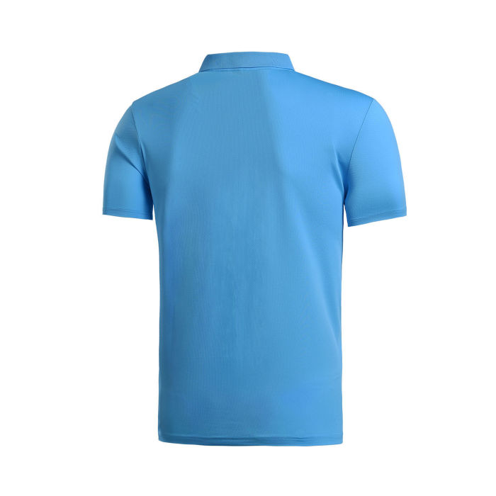 Li Ning ngắn tay polo áo sơ mi nam giản dị ve áo thoáng khí và nhanh chóng làm khô thể thao áo sơ mi nam nhóm mua tùy chỉnh làm việc quần áo áo polo mlb