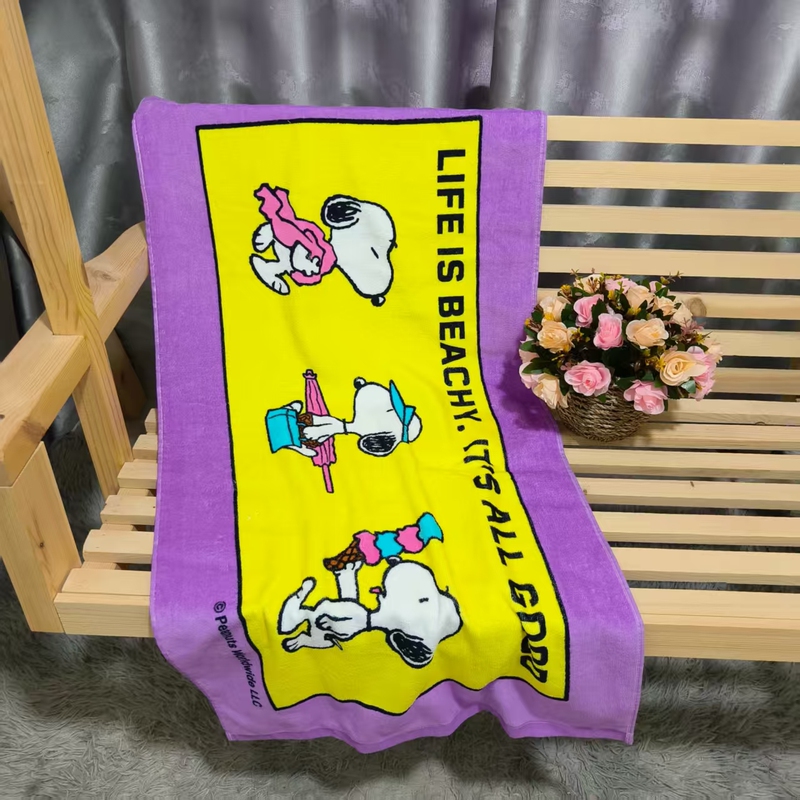 Free Shipping Japanese Cartoon Snoopy Pure Cotton Bath Towel Large Towel for Children Soft Absorbent Cute 50*100 Free Shipping Japanese Cartoon Snoopy Pure Cotton Bath Towel Large Towel for Children Soft Absorbent Cute 50*100