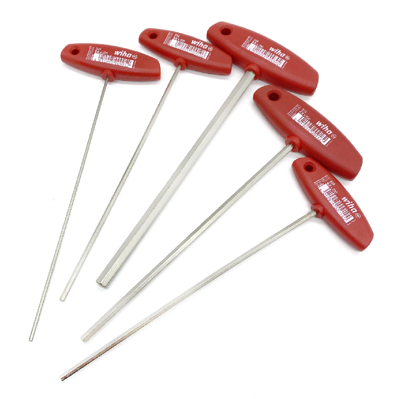 German Wiha T Six-Party Hexagonal Wrench 334-2 2 5 3 4 5 5 6 8 10 200 350mm