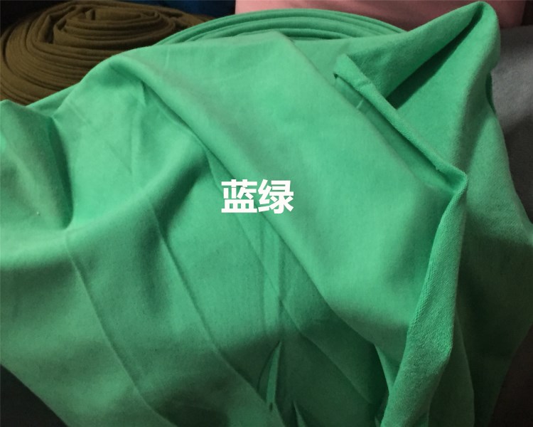 Cao cấp dệt kim cotton đàn hồi nhỏ terry thịt bò mỏng áo len vải thể thao phù hợp với quần váy quần áo vải - Vải vải tự làm vải thun cotton